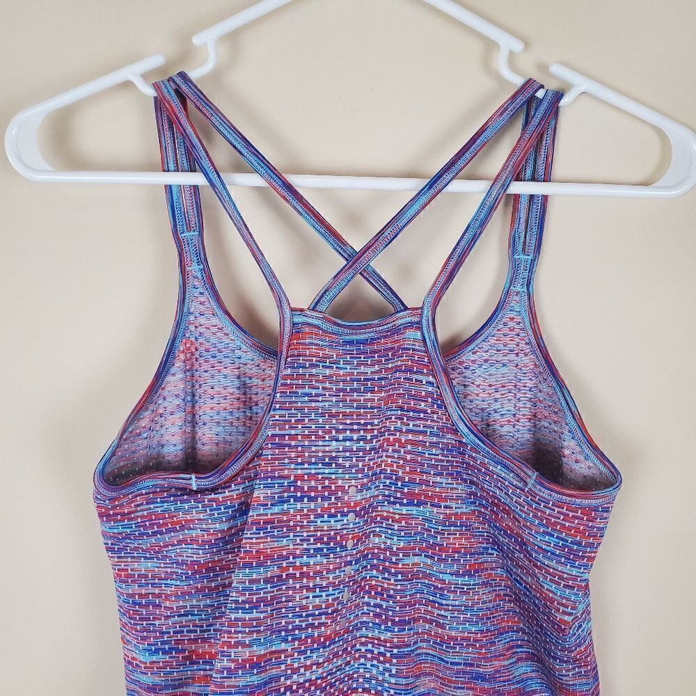 Nike Dri-Fit Multicolor Running Racerback Tank Size Small - Picture 5 of 8